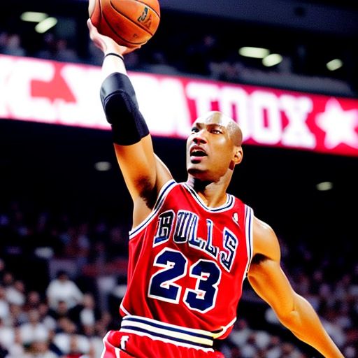 篮球巨星：迈克尔·乔丹的荣耀与传奇
